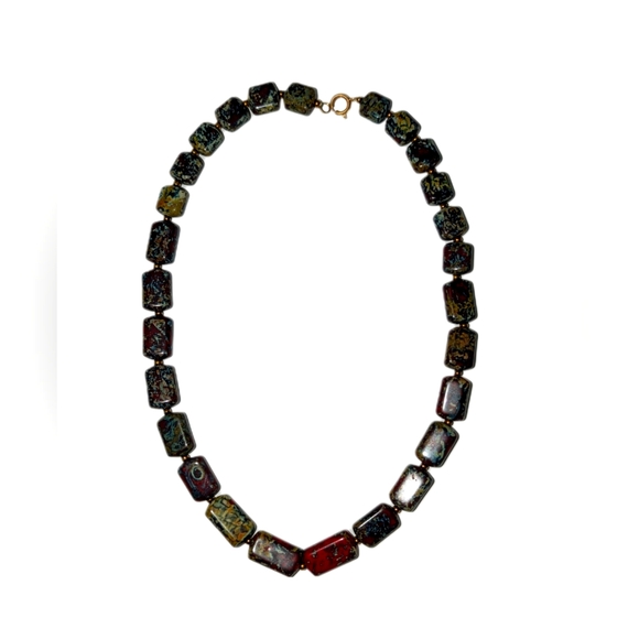 Natural Bloodstone Necklace - Picture 2 of 6
